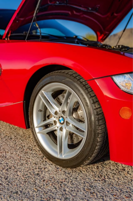 2008 BMW Z4 M Coupe in Imola Red 2 over Black Nappa