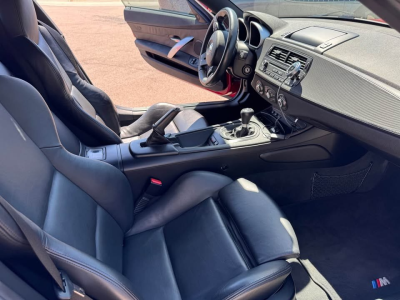 2008 BMW Z4 M Coupe in Imola Red 2 over Black Nappa