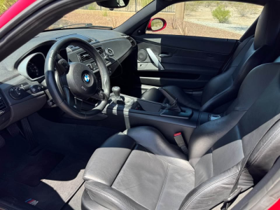 2008 BMW Z4 M Coupe in Imola Red 2 over Black Nappa
