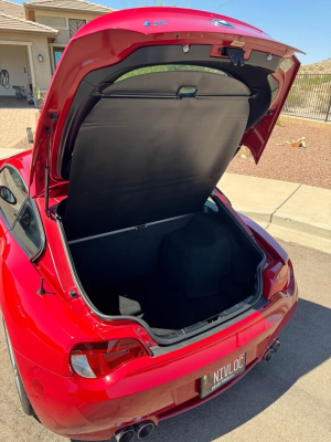 2008 BMW Z4 M Coupe in Imola Red 2 over Black Nappa