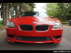 2008 BMW Z4 M Coupe in Imola Red 2 over Dark Sepang Brown Nappa