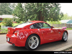 2008 BMW Z4 M Coupe in Imola Red 2 over Dark Sepang Brown Nappa