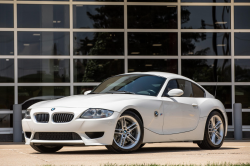 2008 BMW Z4 M Coupe in Alpine White III over Imola Red Nappa