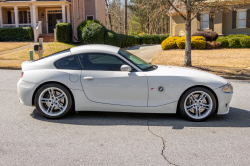 2008 BMW Z4 M Coupe in Alpine White III over Imola Red Nappa