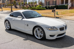 2008 BMW Z4 M Coupe in Alpine White III over Imola Red Nappa
