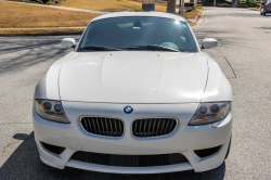 2008 BMW Z4 M Coupe in Alpine White III over Imola Red Nappa