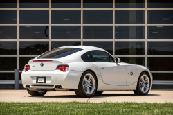 2008 BMW Z4 M Coupe in Alpine White III over Imola Red Nappa