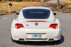 2008 BMW Z4 M Coupe in Alpine White III over Imola Red Nappa