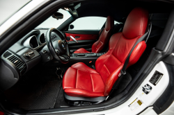 2008 BMW Z4 M Coupe in Alpine White III over Imola Red Nappa