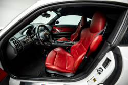 2008 BMW Z4 M Coupe in Alpine White III over Imola Red Nappa
