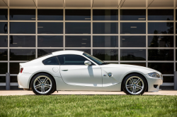 2008 BMW Z4 M Coupe in Alpine White III over Imola Red Nappa