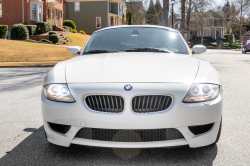 2008 BMW Z4 M Coupe in Alpine White III over Imola Red Nappa