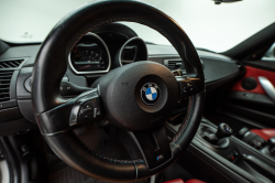 2008 BMW Z4 M Coupe in Alpine White III over Imola Red Nappa