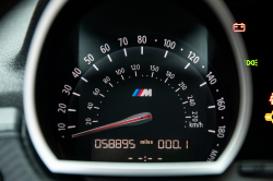 2008 BMW Z4 M Coupe in Alpine White III over Imola Red Nappa