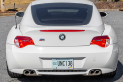 2008 BMW Z4 M Coupe in Alpine White III over Imola Red Nappa