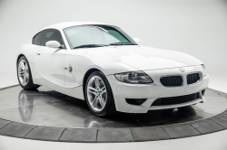 2008 BMW Z4 M Coupe in Alpine White III over Imola Red Nappa