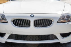 2008 BMW Z4 M Coupe in Alpine White III over Imola Red Nappa