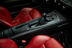 2008 BMW Z4 M Coupe in Alpine White III over Imola Red Nappa