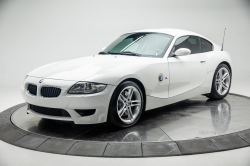 2008 BMW Z4 M Coupe in Alpine White III over Imola Red Nappa
