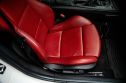2008 BMW Z4 M Coupe in Alpine White III over Imola Red Nappa