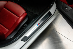 2008 BMW Z4 M Coupe in Alpine White III over Imola Red Nappa
