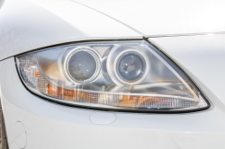 2008 BMW Z4 M Coupe in Alpine White III over Imola Red Nappa