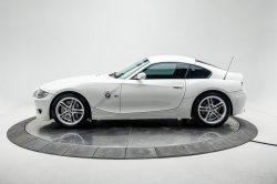 2008 BMW Z4 M Coupe in Alpine White III over Imola Red Nappa