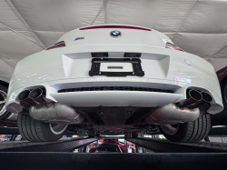 2008 BMW Z4 M Coupe in Alpine White III over Imola Red Nappa