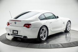 2008 BMW Z4 M Coupe in Alpine White III over Imola Red Nappa