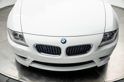 2008 BMW Z4 M Coupe in Alpine White III over Imola Red Nappa