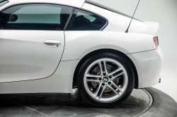 2008 BMW Z4 M Coupe in Alpine White III over Imola Red Nappa