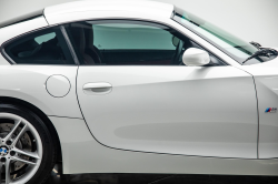 2008 BMW Z4 M Coupe in Alpine White III over Imola Red Nappa