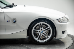 2008 BMW Z4 M Coupe in Alpine White III over Imola Red Nappa