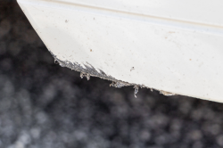 2008 BMW Z4 M Coupe in Alpine White III over Imola Red Nappa