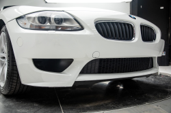 2008 BMW Z4 M Coupe in Alpine White III over Imola Red Nappa