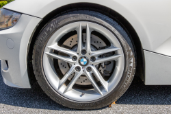 2008 BMW Z4 M Coupe in Alpine White III over Imola Red Nappa