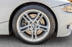 2008 BMW Z4 M Coupe in Alpine White III over Imola Red Nappa