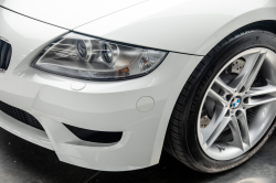 2008 BMW Z4 M Coupe in Alpine White III over Imola Red Nappa