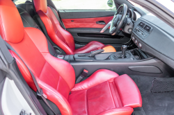 2008 BMW Z4 M Coupe in Alpine White III over Imola Red Nappa