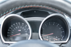 2008 BMW Z4 M Coupe in Alpine White III over Imola Red Nappa