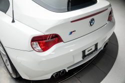 2008 BMW Z4 M Coupe in Alpine White III over Imola Red Nappa