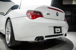 2008 BMW Z4 M Coupe in Alpine White III over Imola Red Nappa