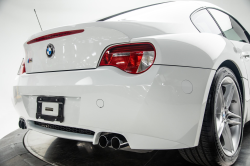 2008 BMW Z4 M Coupe in Alpine White III over Imola Red Nappa