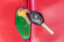 2008 BMW Z4 M Coupe in Alpine White III over Imola Red Nappa