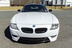 2008 BMW Z4 M Coupe in Alpine White III over Imola Red Nappa