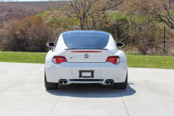 2008 BMW Z4 M Coupe in Alpine White III over Imola Red Nappa