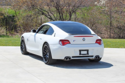 2008 BMW Z4 M Coupe in Alpine White III over Imola Red Nappa