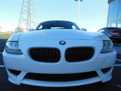 2008 BMW Z4 M Coupe in Alpine White III over Imola Red Nappa