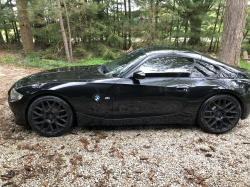 2008 BMW Z4 M Coupe in Black Sapphire Metallic over Light Sepang Bronze Nappa