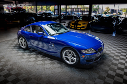 2008 BMW Z4 M Coupe in Interlagos Blue Metallic over Light Sepang Bronze Nappa